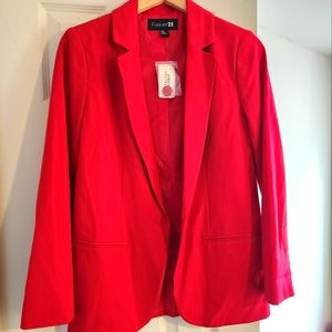 Red blazer